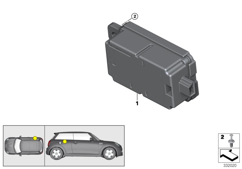 Radio remote control receiver