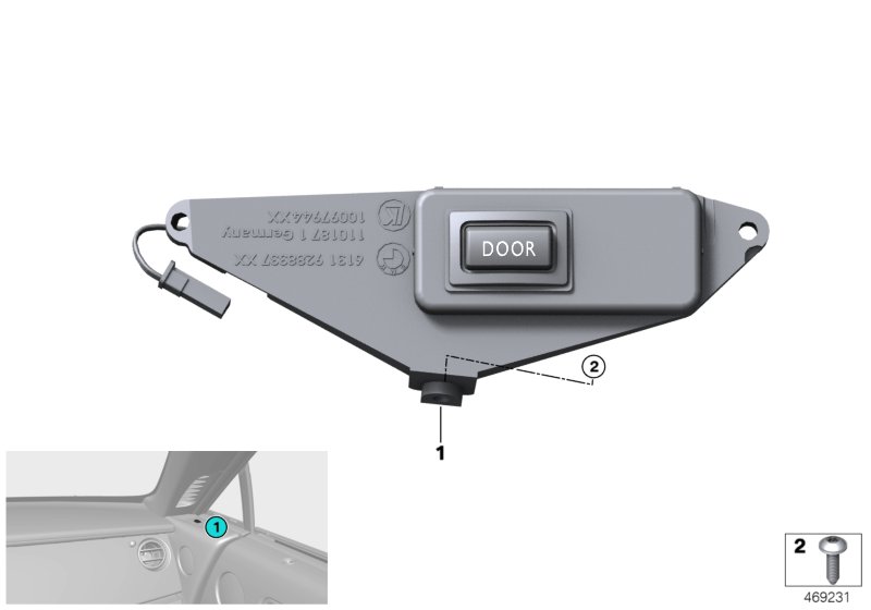 Switch, coach door