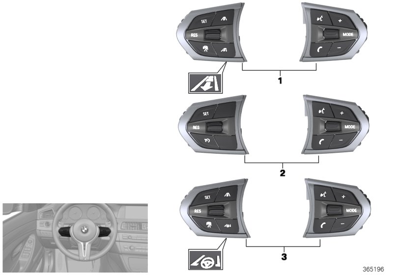 Switch,strng.wheel,multifunct. M-Sport