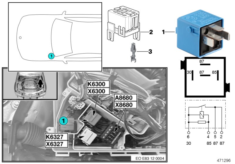 Relay DME K6300