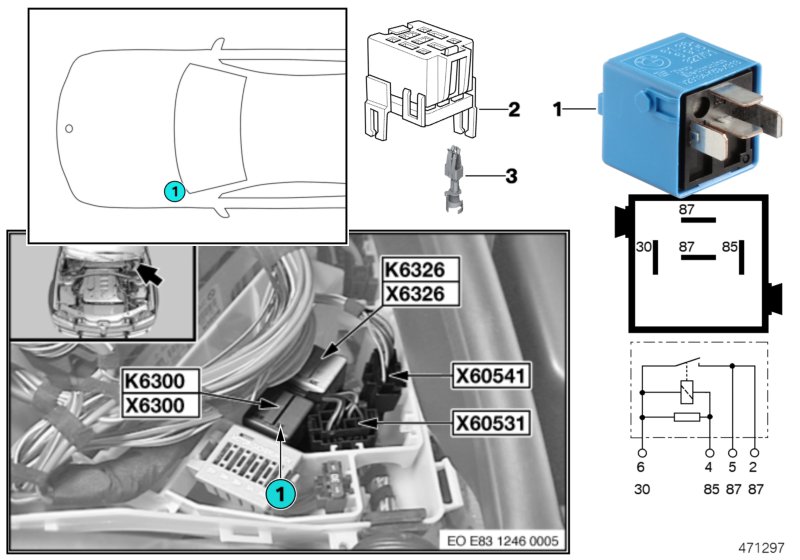 Relay DME K6300