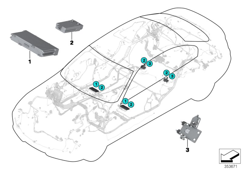 ECU, seat module