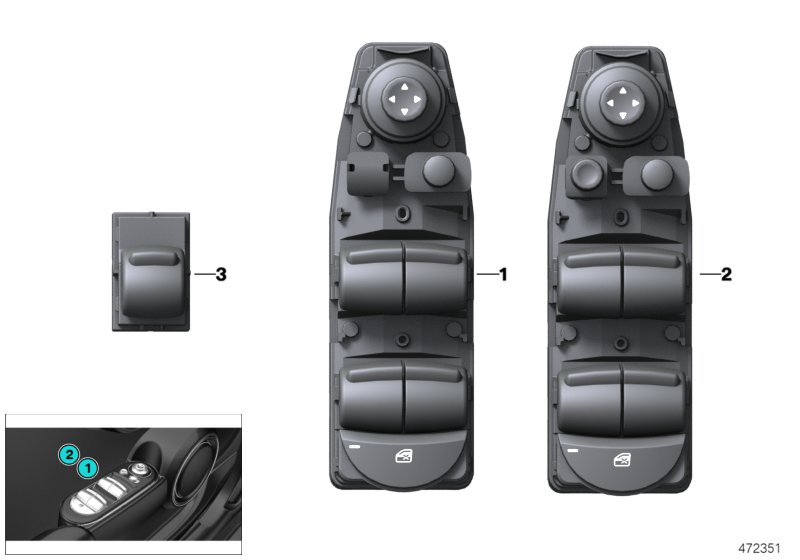 Switch window lifter