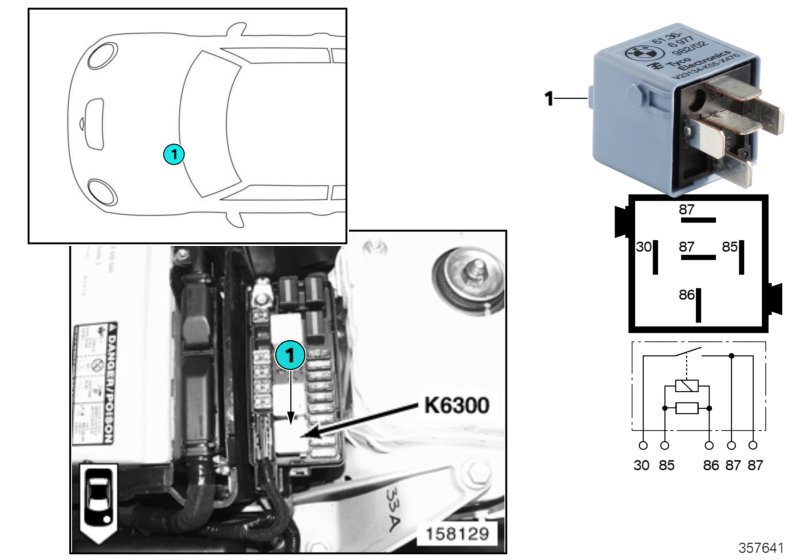 Relay DME K6300