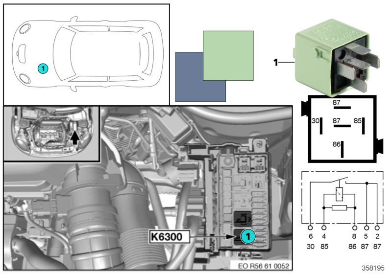 Relay DME K6300