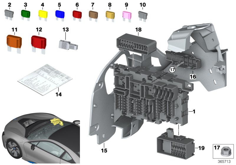 Power distribution box