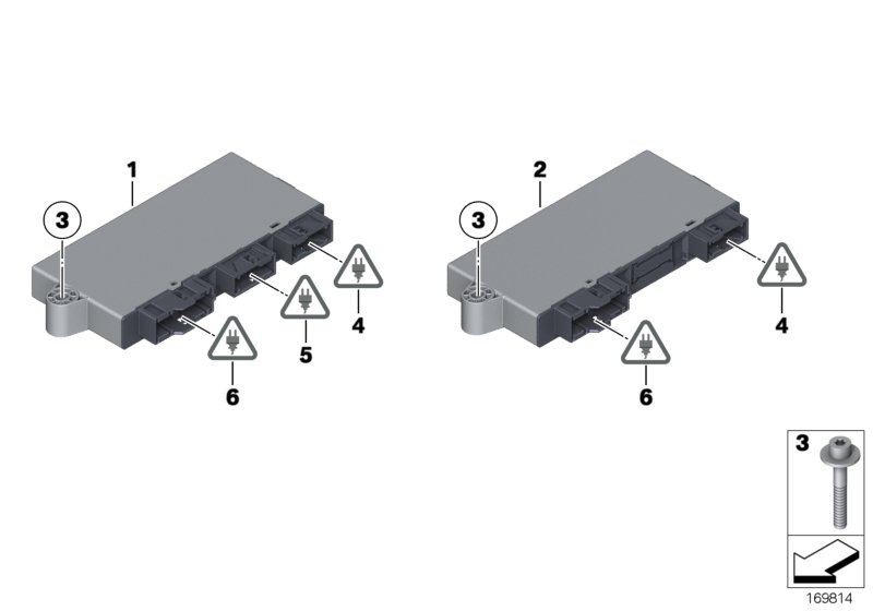 Control unit CAS4