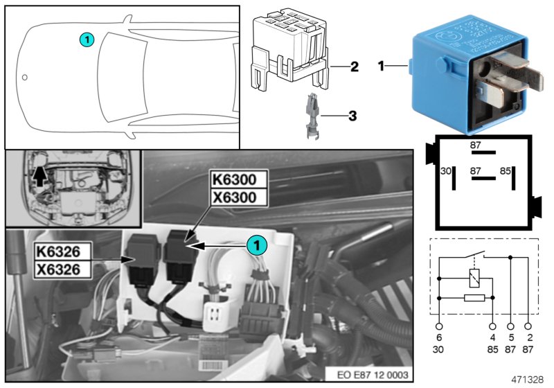 Relay DME K6300