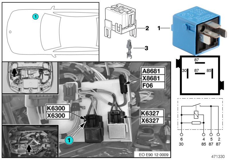 Relay DME K6300