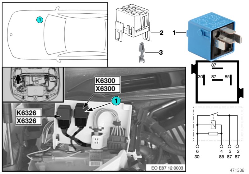 Relay DME K6300