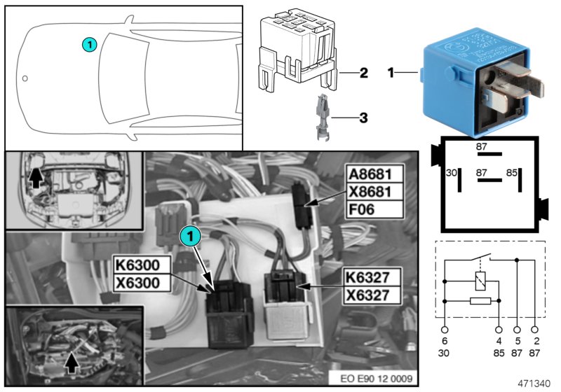 Relay DME K6300