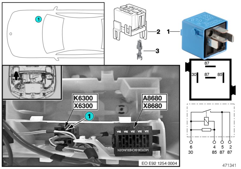 Relay DME K6300