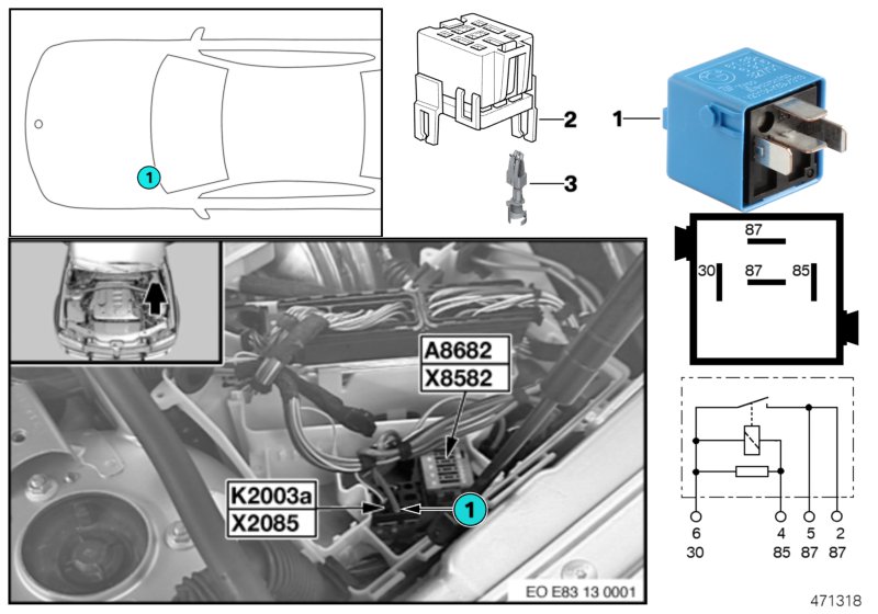 Relay DDE K2003a