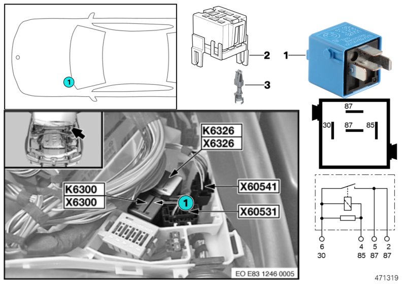 Relay DME K6300