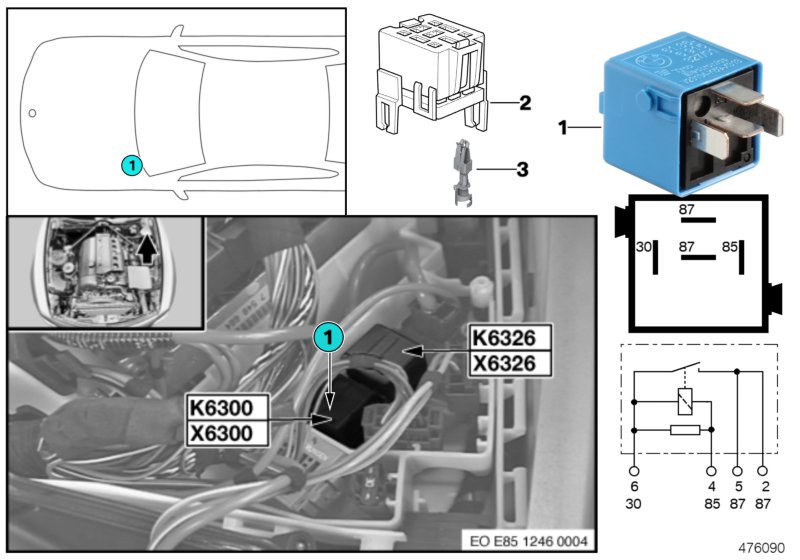 Relay DME K6300
