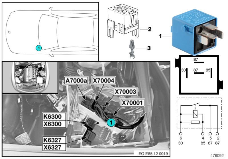 Relay DME K6300