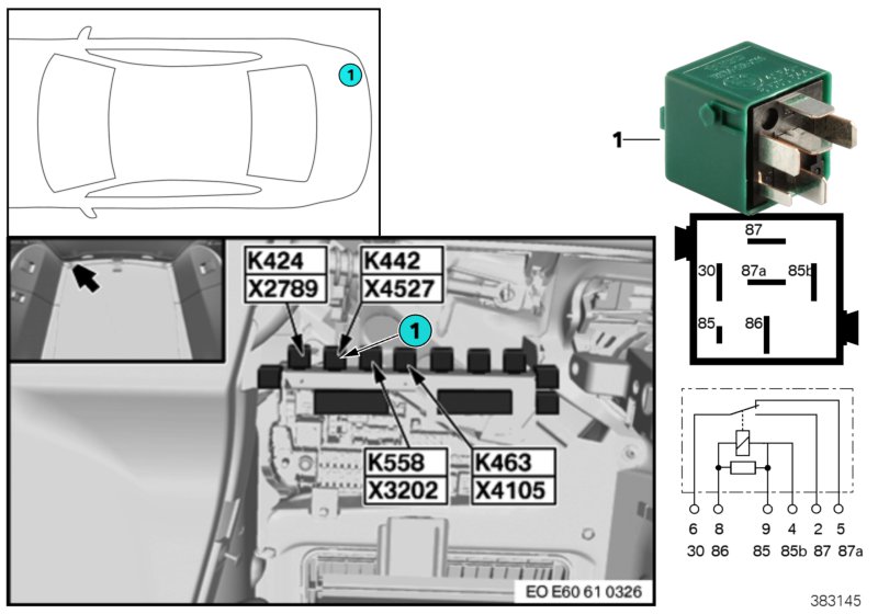 Relay, radio K442