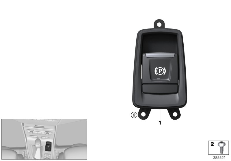 Parking brake switch