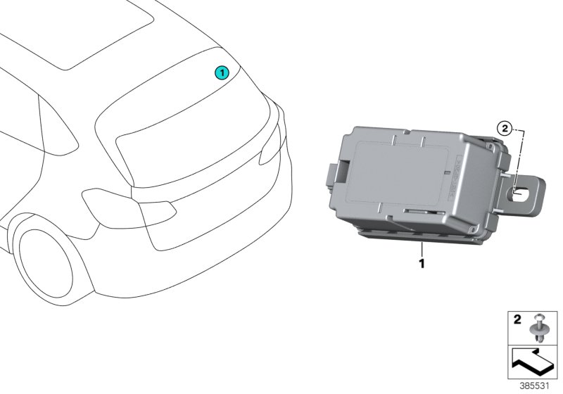 Radio remote control receiver