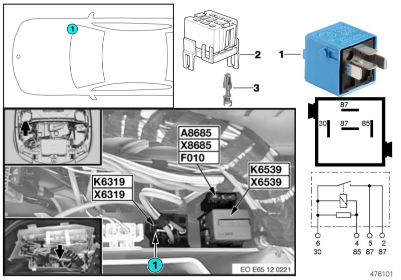 Relay, Valvetronic K6319