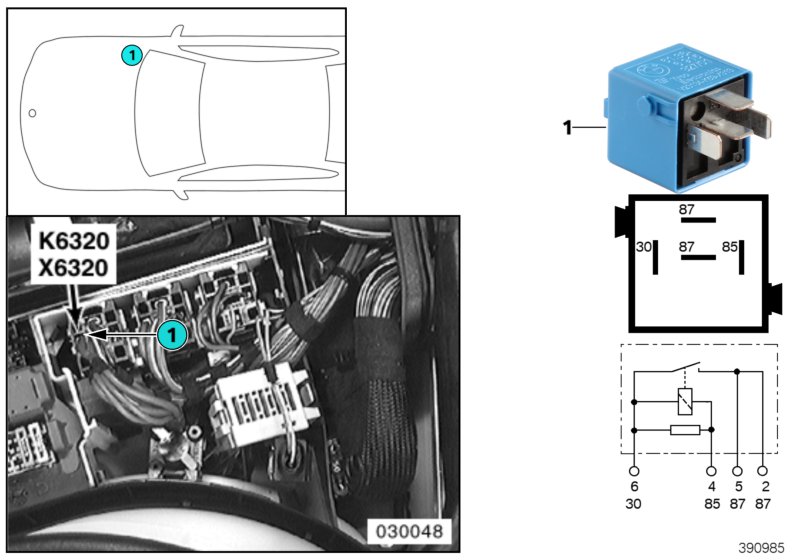 Relay DME 2 K6320