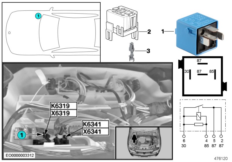 Relay, Valvetronic K6319