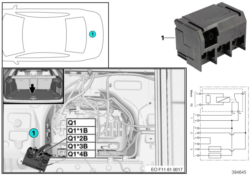 Relay, isolation Q1