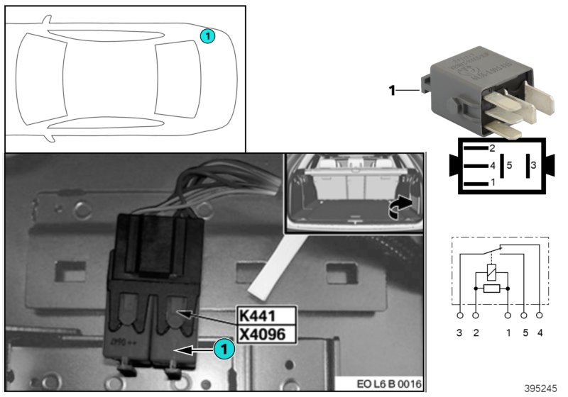 Relay, rotating beacons K441