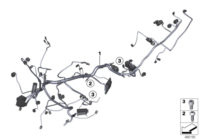 Main wiring harness, LIN bus