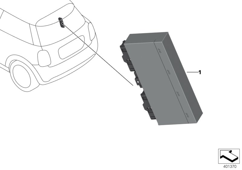 Control unit, soft top module