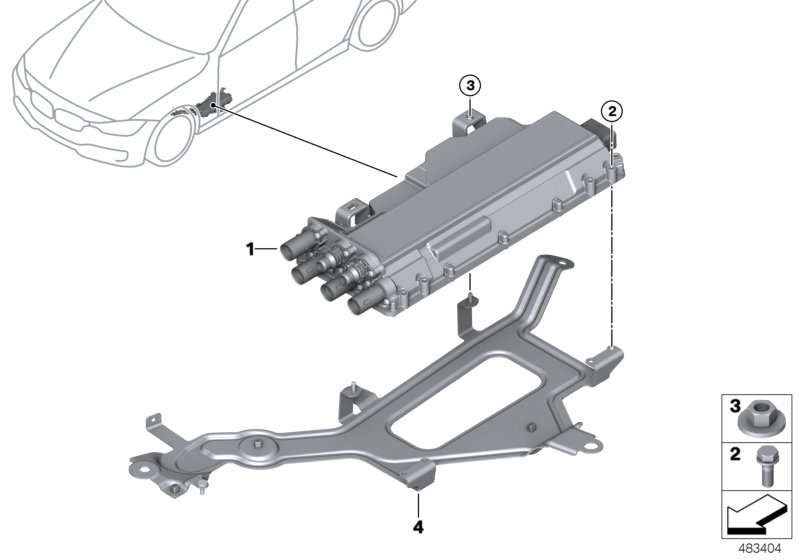 Cont.unit, conven. charg.electronics KLE
