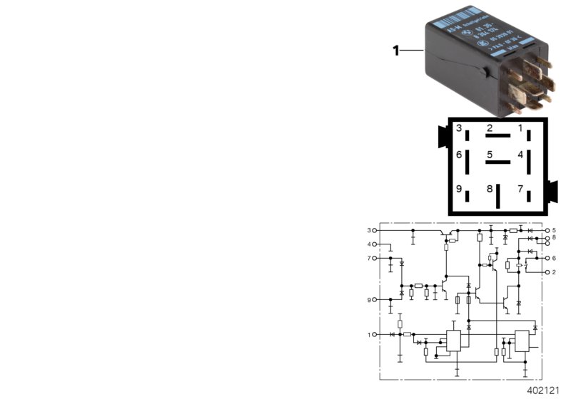 Relay, starter interlock
