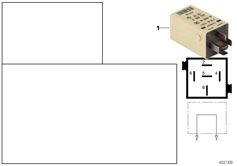 Relay jumper - connecting switch