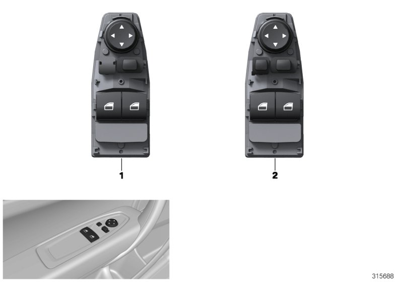 Switch window lifter