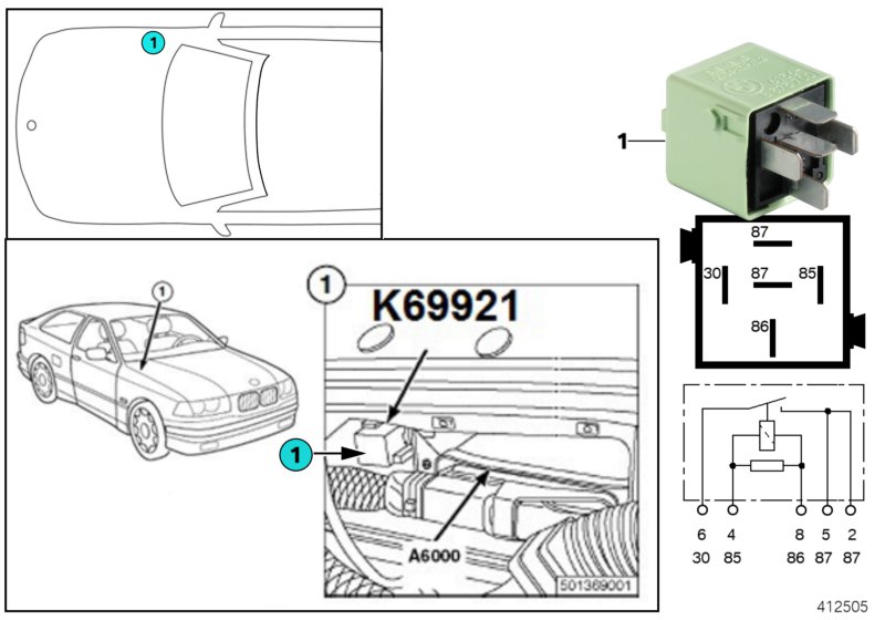 Relay, CNG K69921