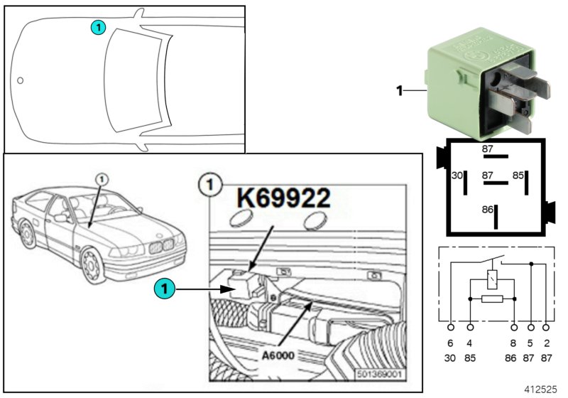 Relay, CNG K69922