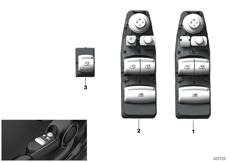 Switch window lifter