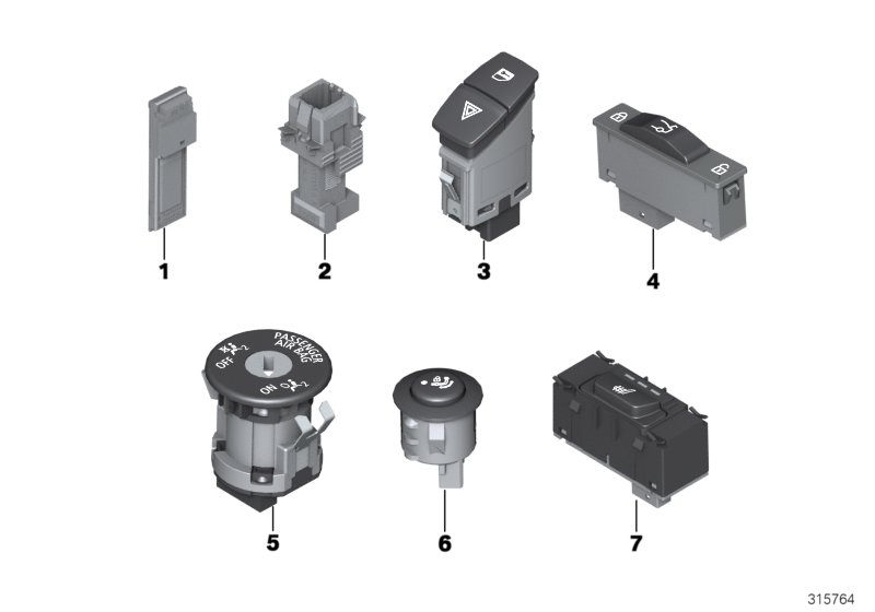 Various switches