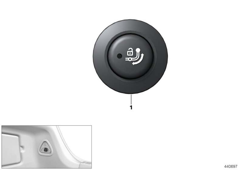 Switch, trailer coupling