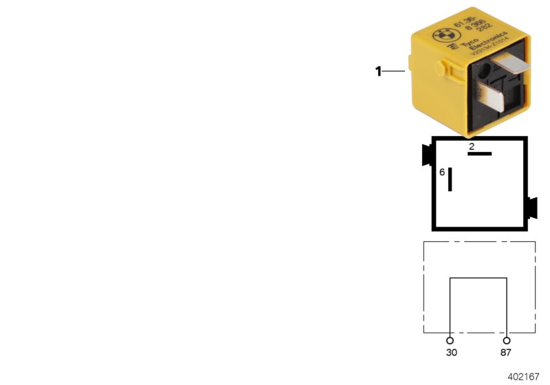 Relay jumper - connecting switch