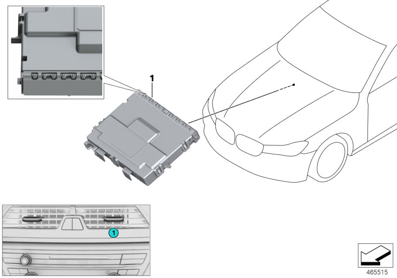 Touch sensor ventilation front