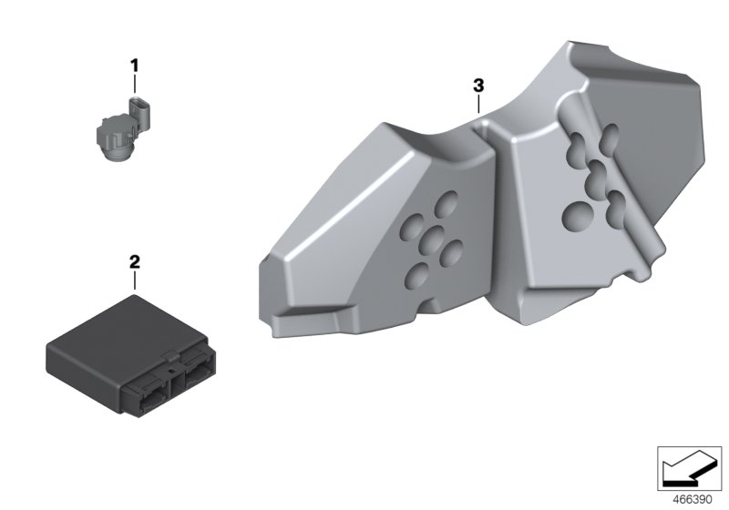 Control units, modules, sensors