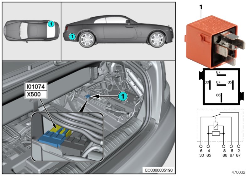 Relay convertible top I01074