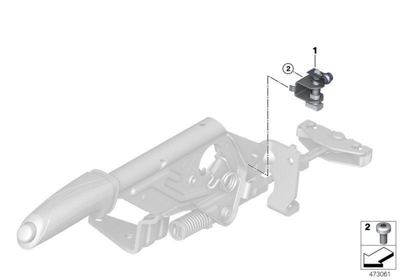 SWITCH HAND BRAKE CONTROL
