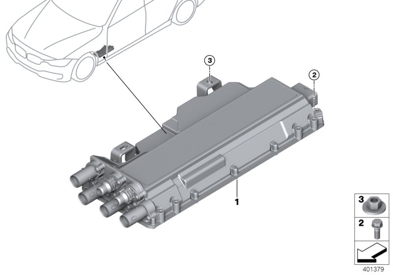 Cont.unit, conven. charg.electronics KLE