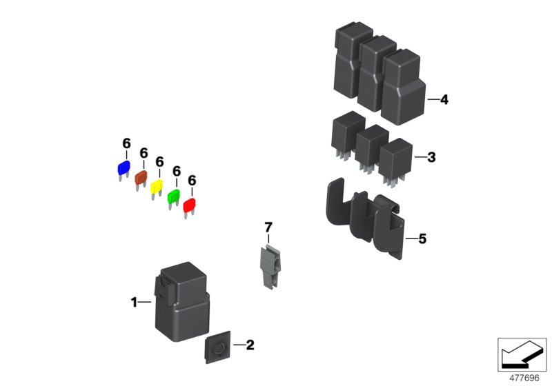 Relays and fuses