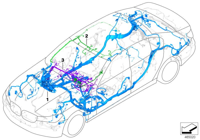Main wiring harness, duplicate