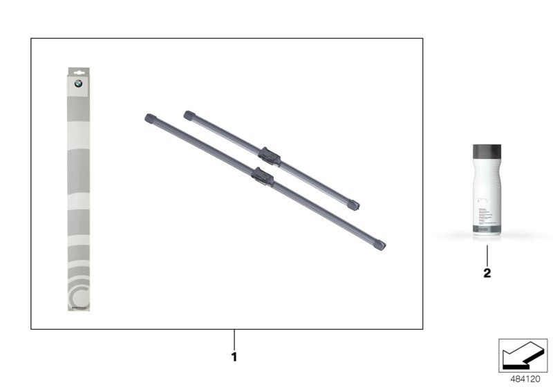 Set, wiper blades