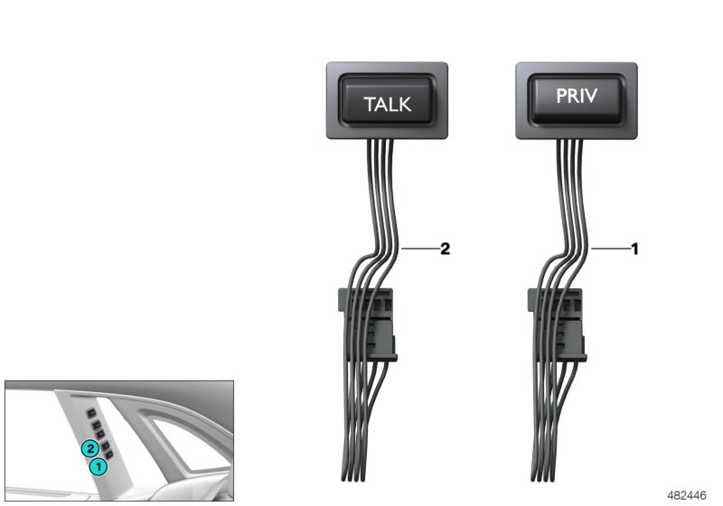 Switch partition wall