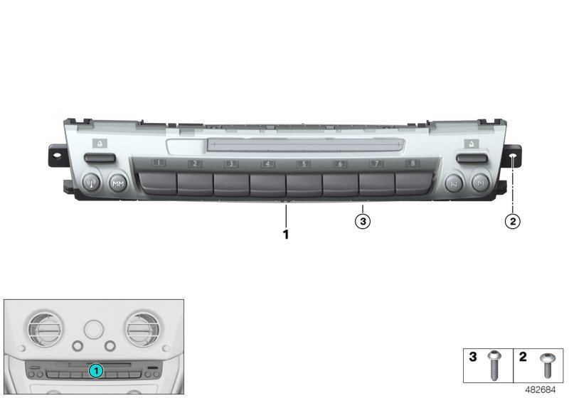 Audio operator unit